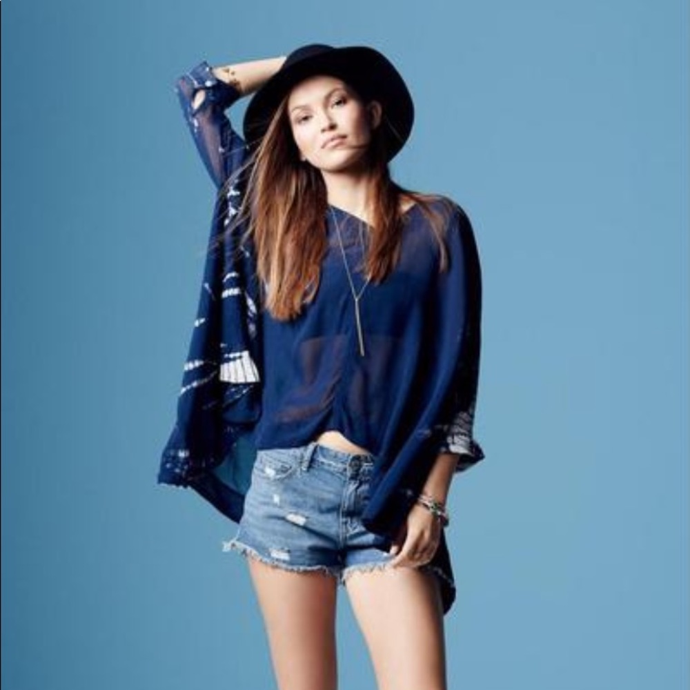 Tie-dye top by Free People
